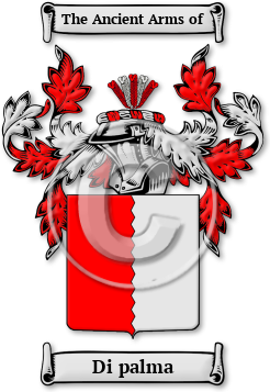 Di palma Family Crest Download (jpg) Legacy Series - 150 DPI